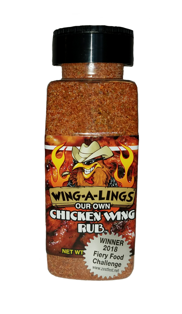 WING-A-LINGS Our Own Chicken Wing Rub Dry Rub - Large family size 1LB