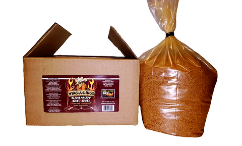 WING-A-LINGS Railway Rib Rub - 5LB Bulk Bag-In-A-Box