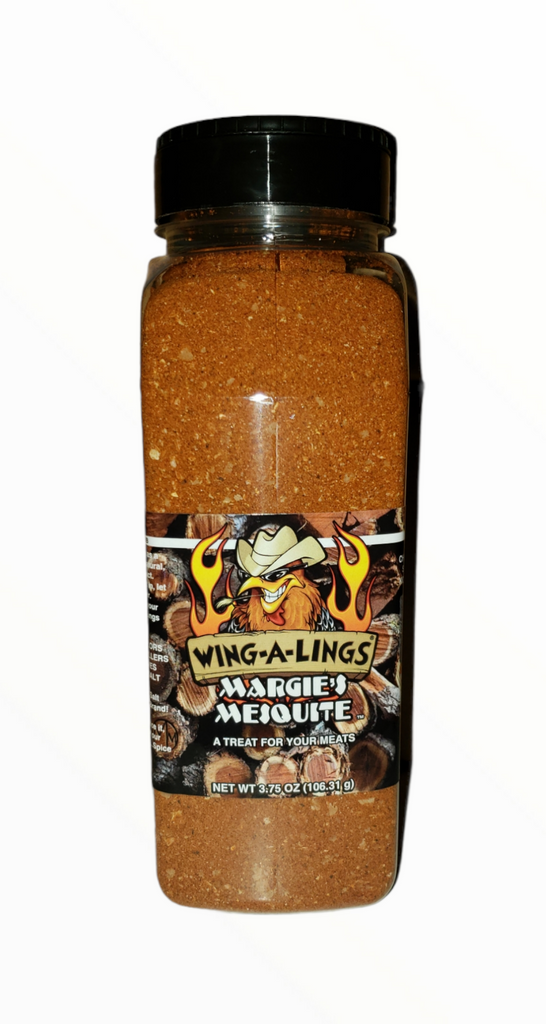 WING-A-LINGS Margie's Mesquite Seasoning - Large family size 1LB