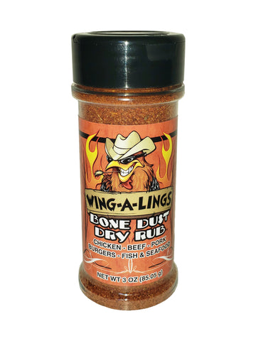 WING-A-LINGS Bone Dust Dry Rub - Our First Flavor