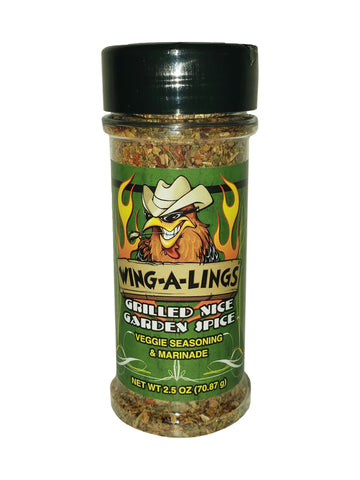 WING-A-LINGS Grilled Nice Garden Spice Seasoning