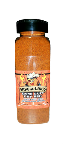 WING-A-LINGS Bone Dust Dry Rub - Our First Flavor - Large family size 1LB